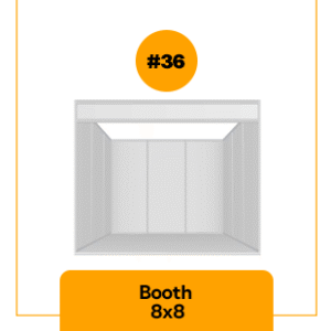 STAND BOOTH 8´X8´#36