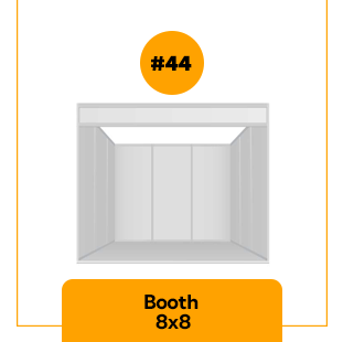 STAND BOOTH 8´X8´#44