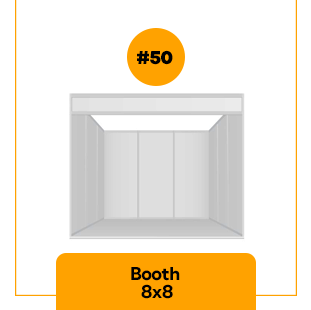 STAND BOOTH 8´X8´#50