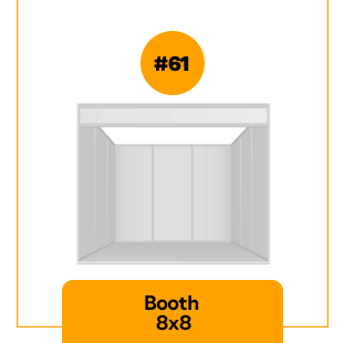 STAND BOOTH 8´X8´#61