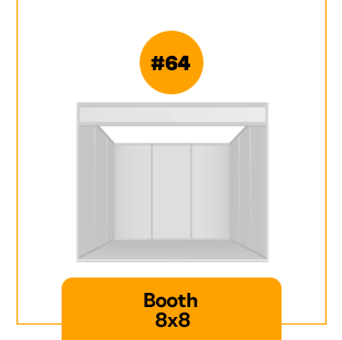 STAND BOOTH 8´X8´#64