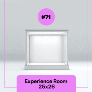 EXPERIENCE ROOM 25´X26´#71