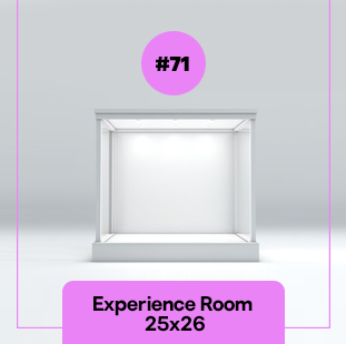 EXPERIENCE ROOM 25´X26´#71